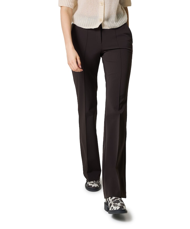 Farah long L34 dames broek bruin