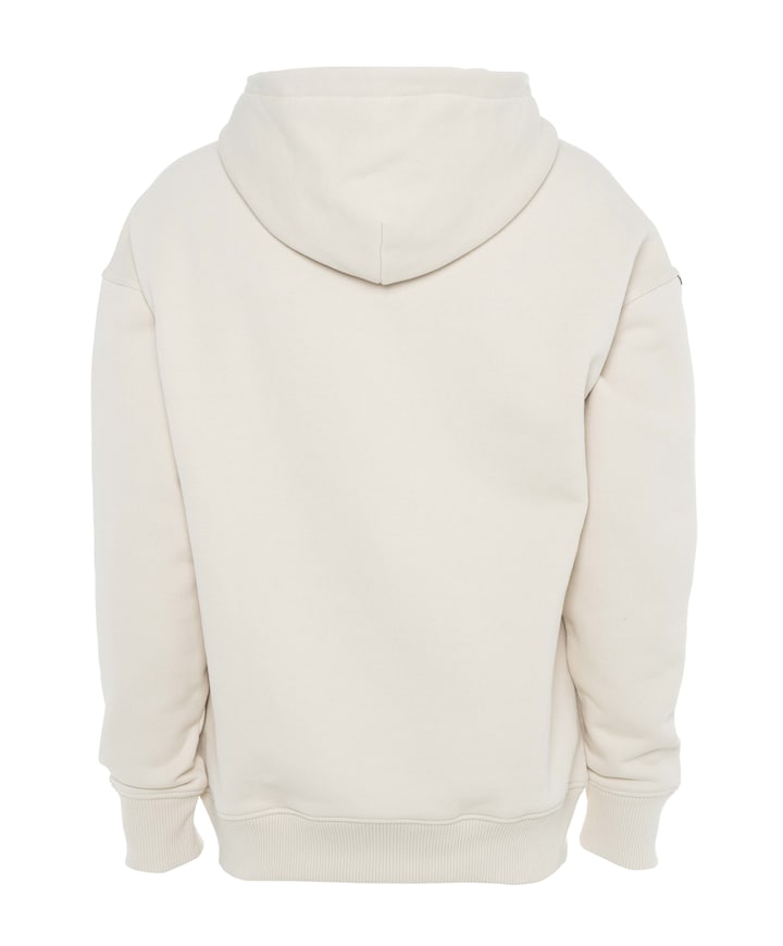 Heren hoodie beige