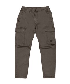 Tristan Slim Sateen Cargo heren broek bruin