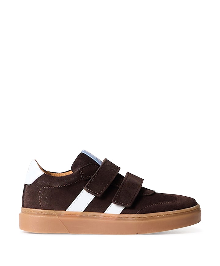 jongens sneakers bruin