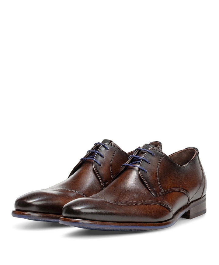 heren veterschoenen bruin