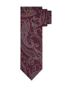 Heren stropdas bordeaux