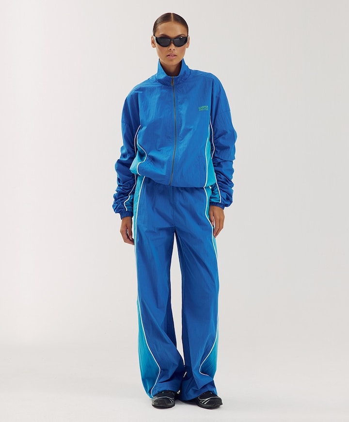 Dames vest blauw