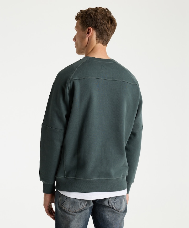 Heren sweater groen