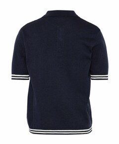 Heren polo blauw