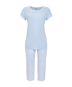 Dames pyjamaset blauw