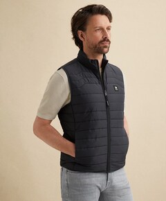 Heren bodywarmer blauw
