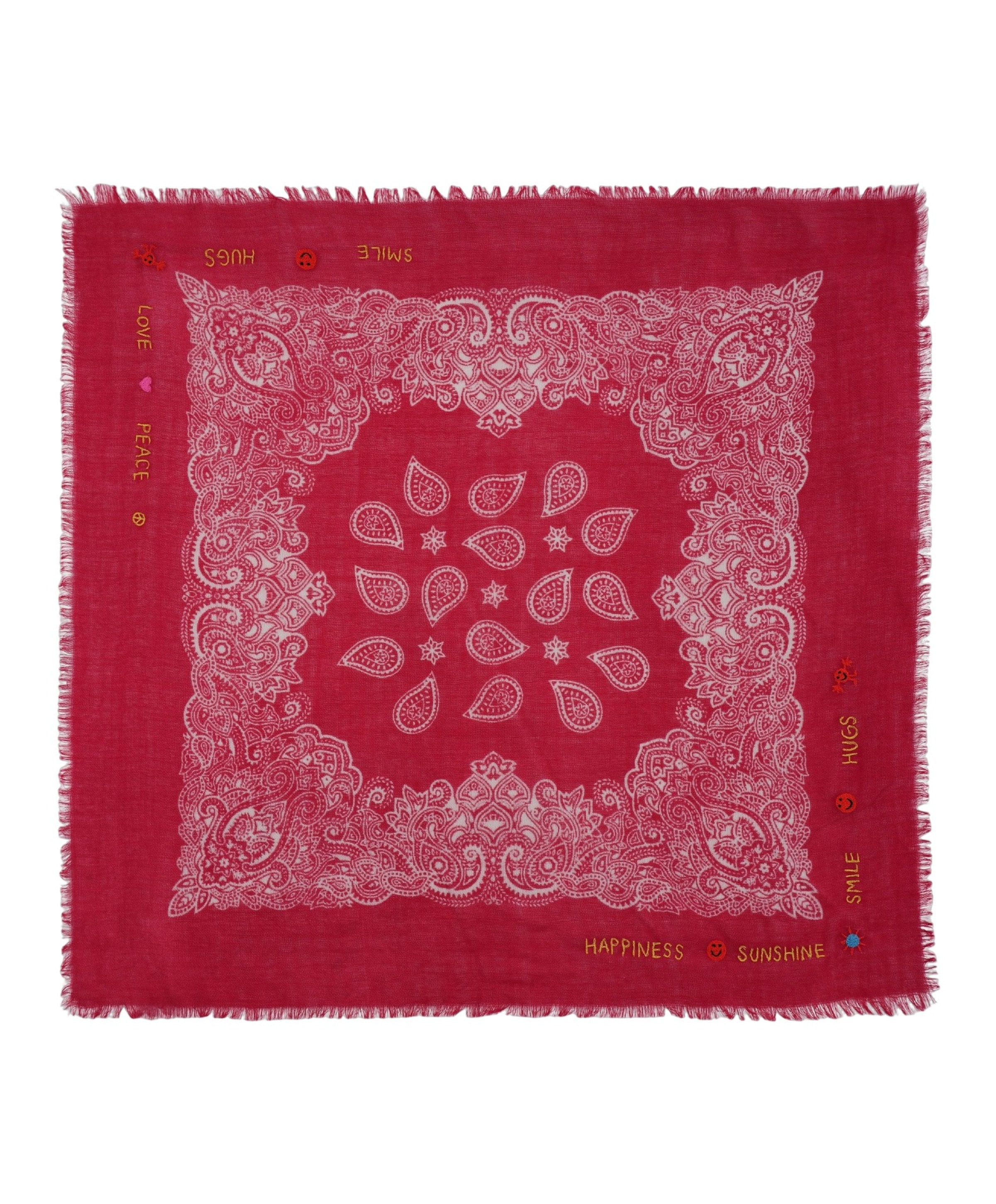 Dames sjaal rood