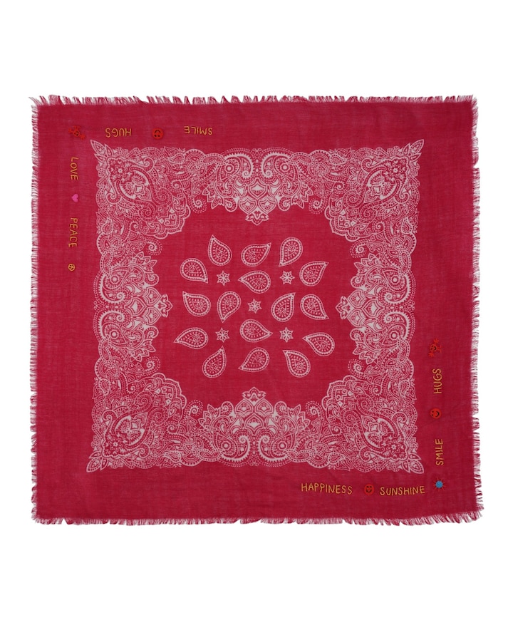 Dames sjaal rood