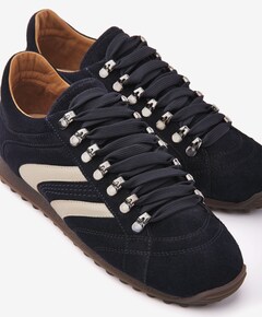 Jack Nathan heren sneakers blauw