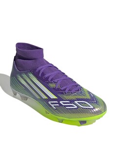 F50 League Mid Fg/mg voetbalschoenen paars