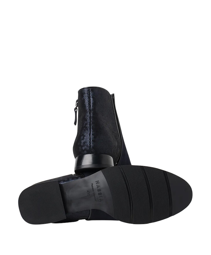 Madeira dames enkellaarzen blauw