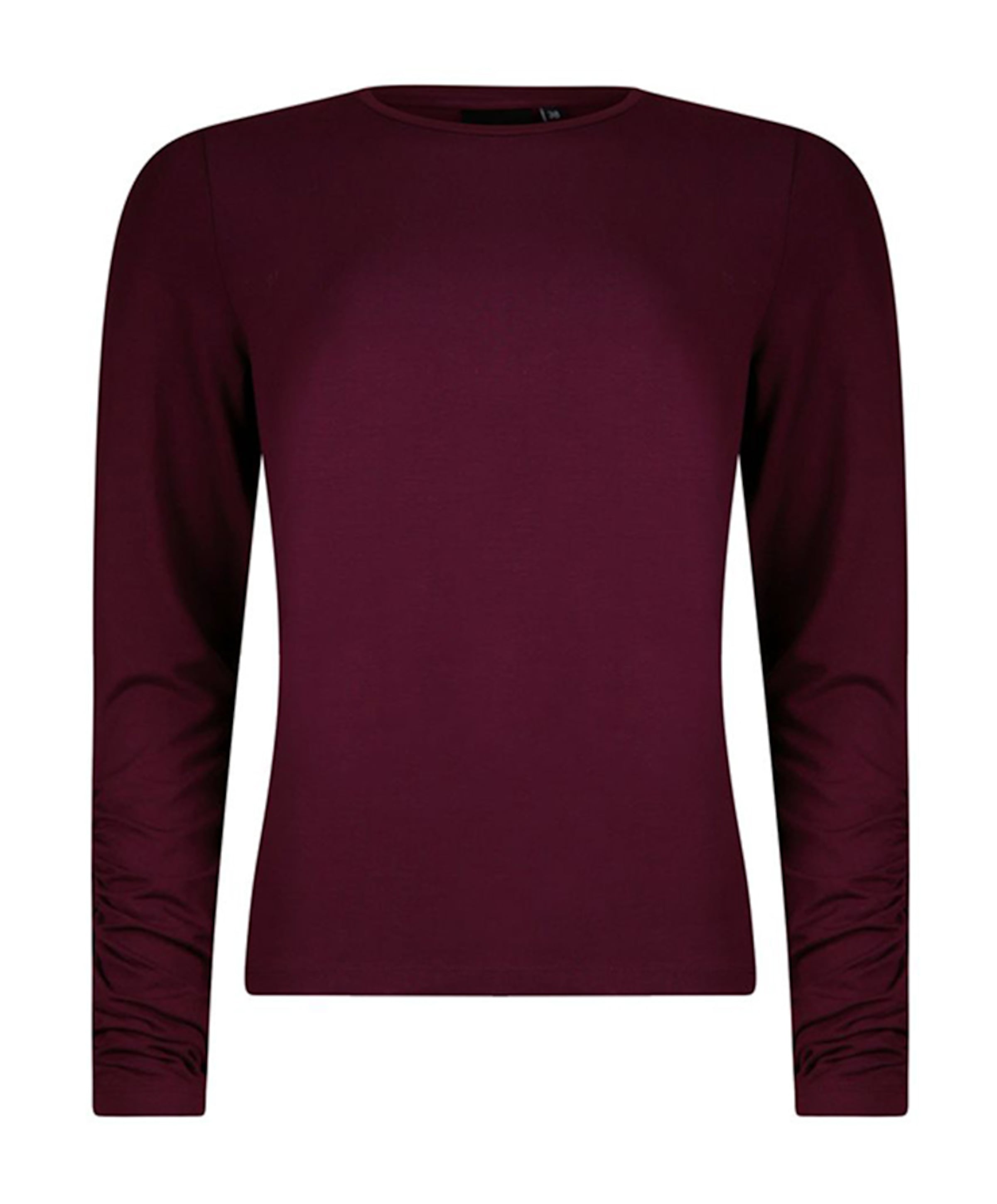 Dames longsleeve bordeaux