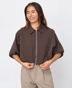 Dames blouse bruin
