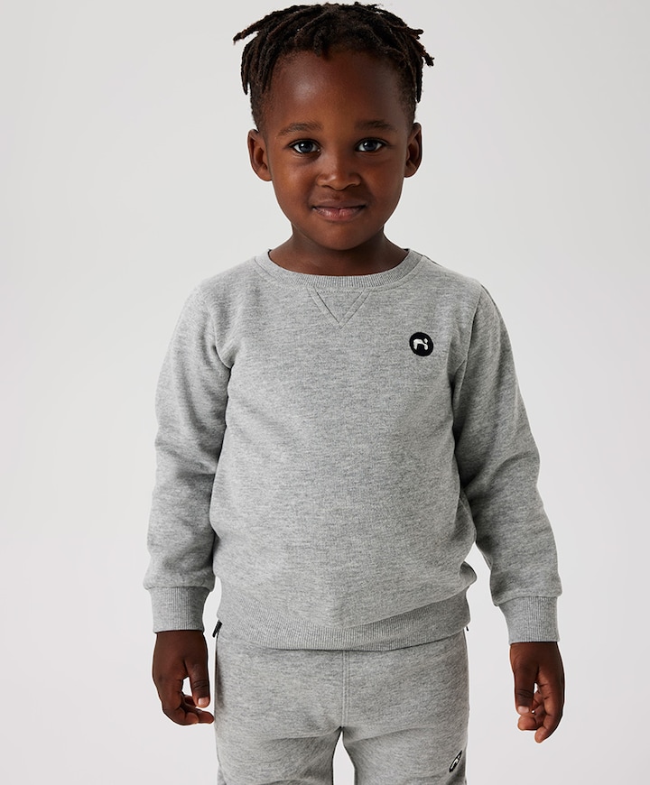 Jongens sweater grijs