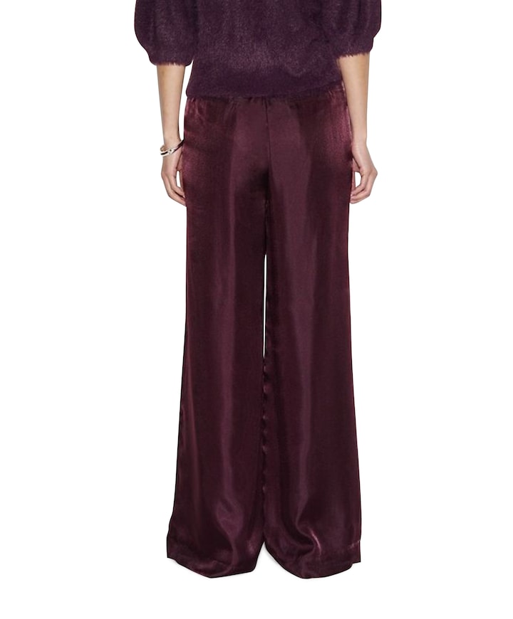 Olexa organza broek bordeaux