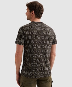 Heren T-shirt bruin