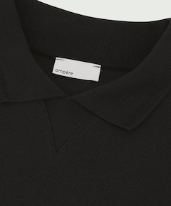 Heren polo zwart