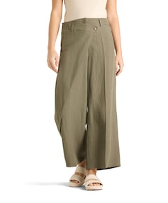 Anais cropped  dames broek groen