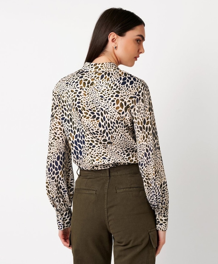 Dames blouse groen