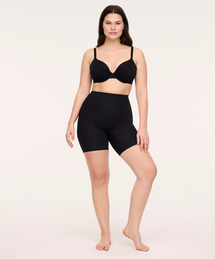 Dames shapewear slip zwart