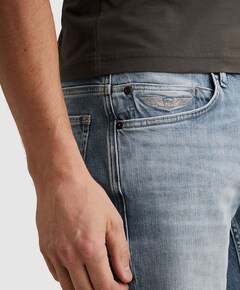 WINGLOAD SHORTS LIGHT INDIGO COMFO heren korte broek blauw