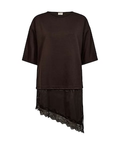 Dames T-shirt bruin
