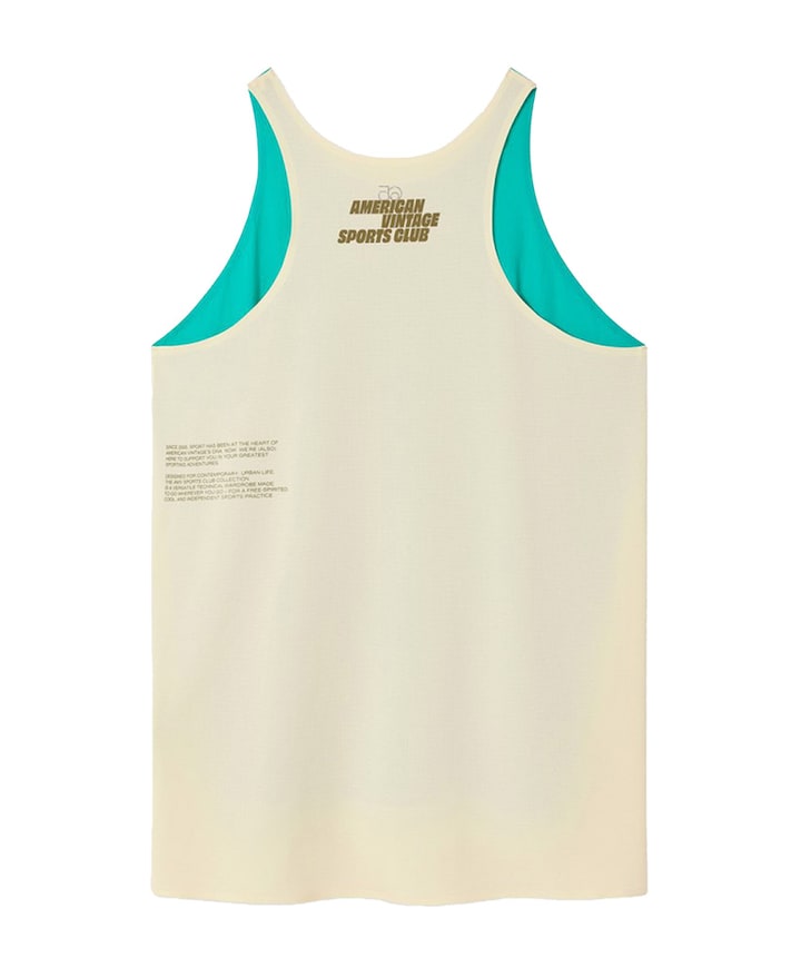 Dames singlet groen