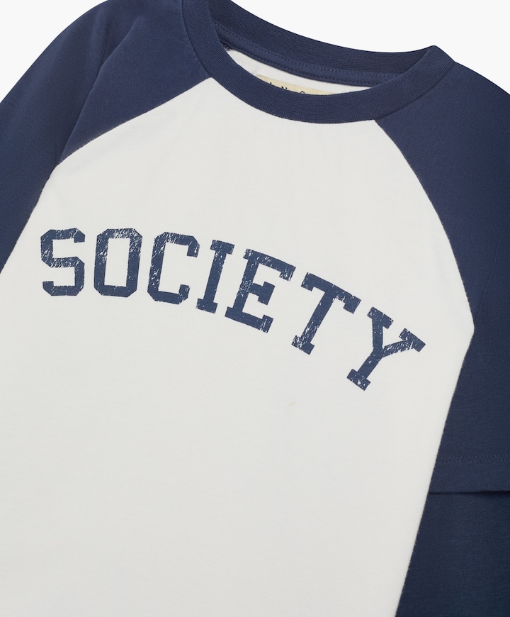 Jongens longsleeve blauw