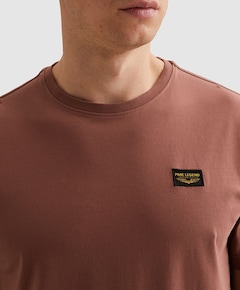 Heren t-shirt bordeaux