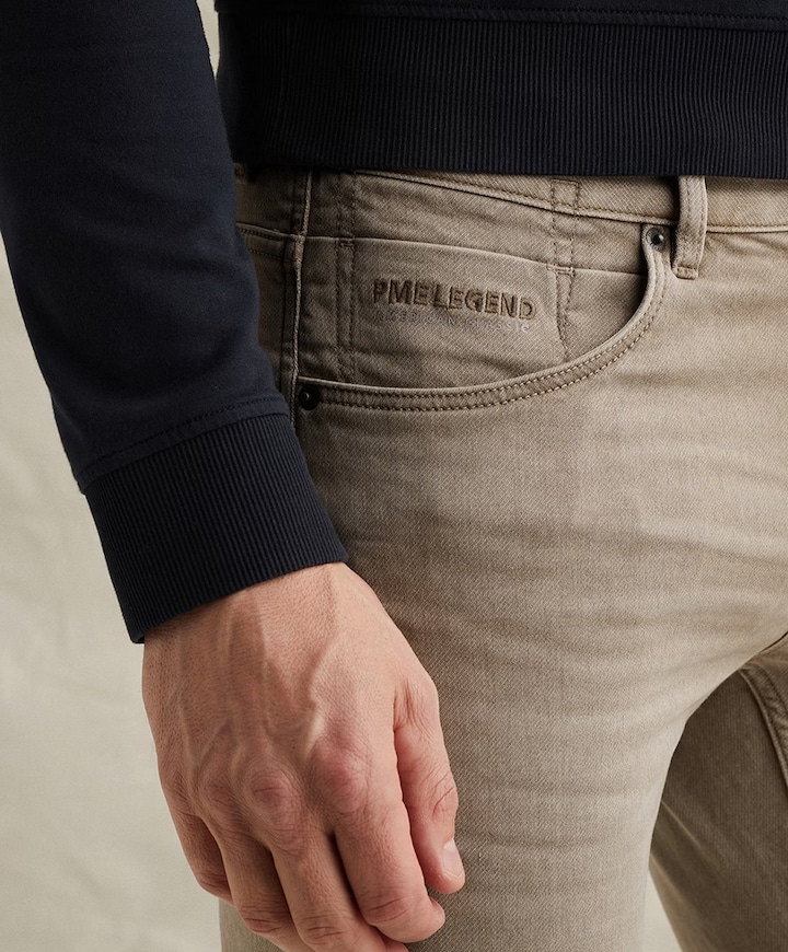 PME LEGEND NIGHTFLIGHT JEANS WASHE heren jeans beige