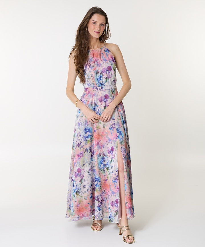 Dames jurk multicolor
