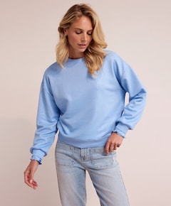 Dames sweater blauw