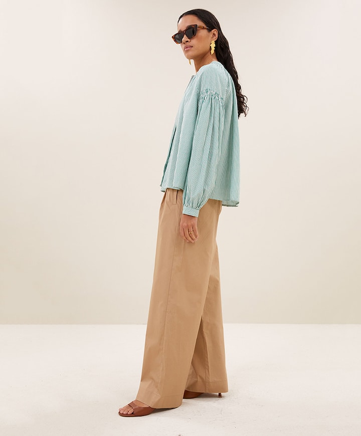 Dames blouse groen