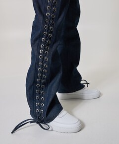 Low Top Nappa sneakers wit