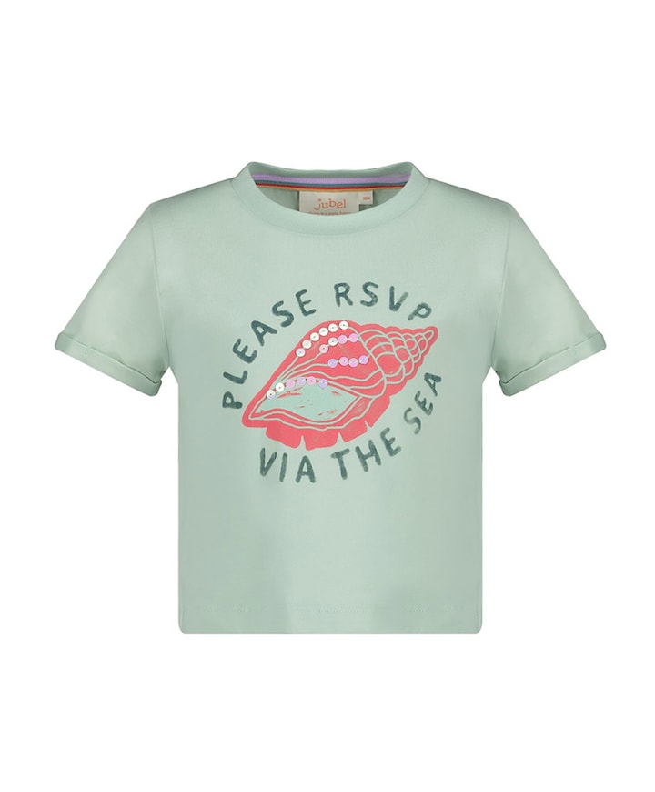 Meisjes T-shirt groen