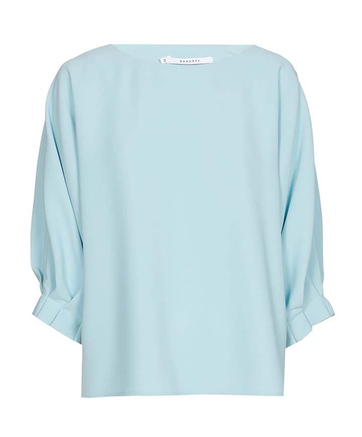 Dames blouse blauw