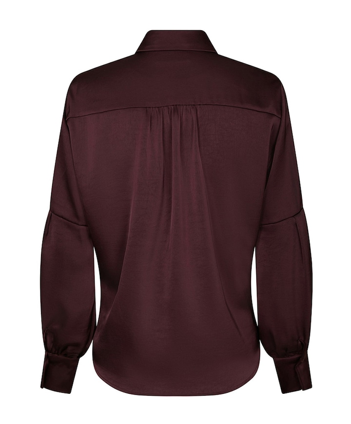 Dames blouse bordeaux