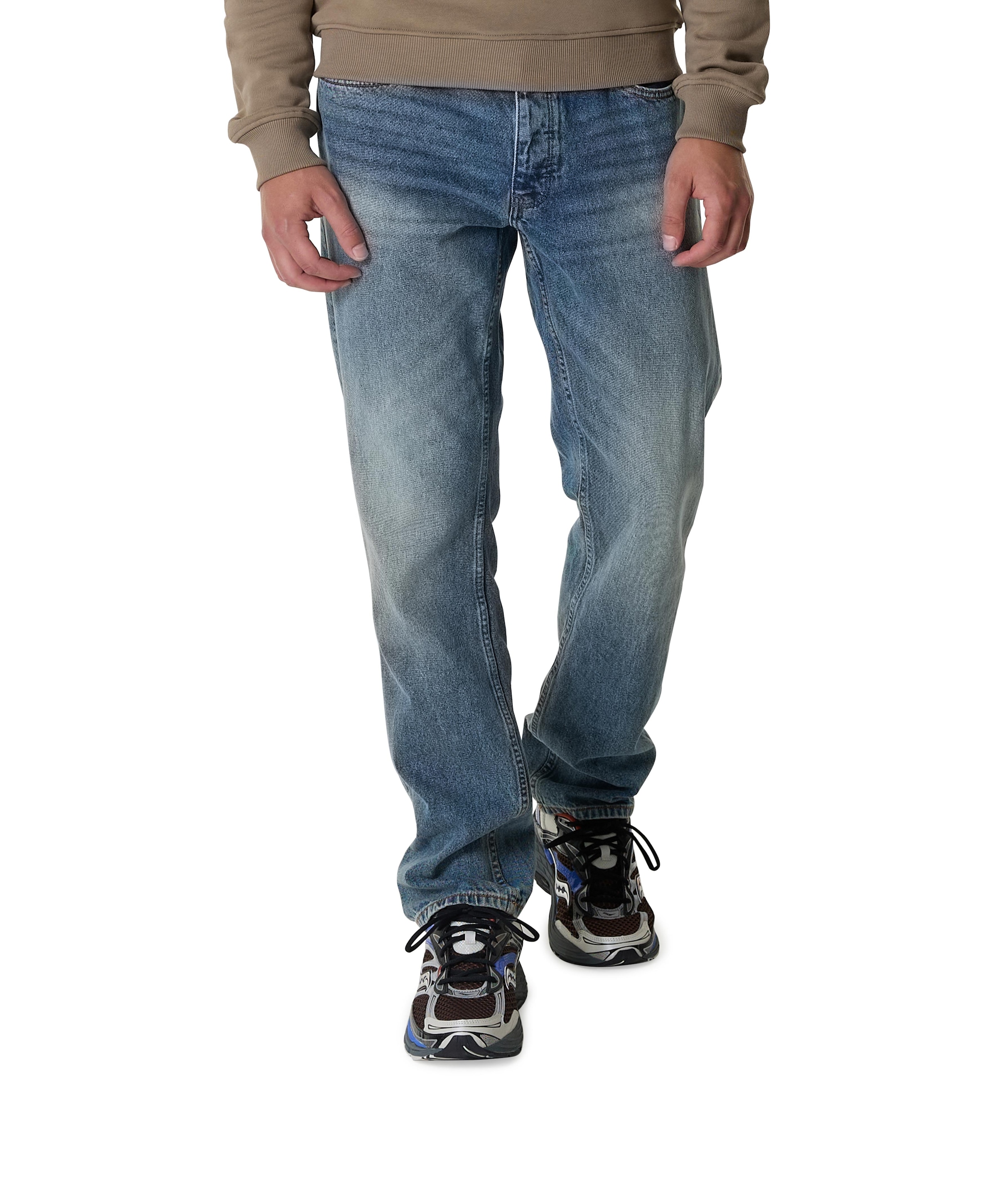 The Eric Regular Fit Jeans heren jeans blauw