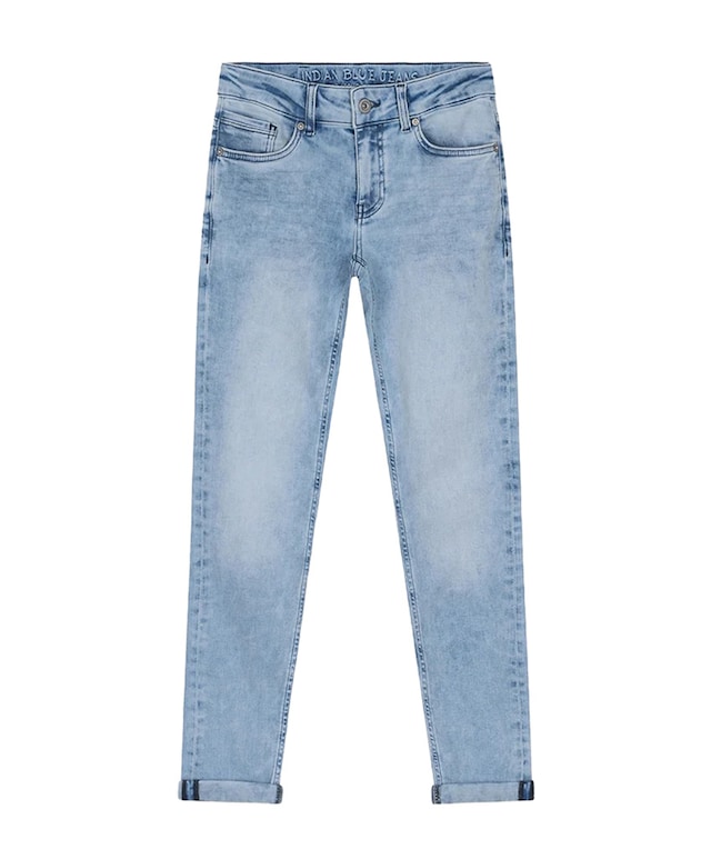 Max straight fit jeans blauw