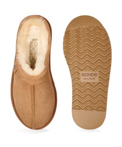 dames pantoffels bruin