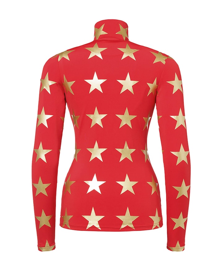 Dames pully rood