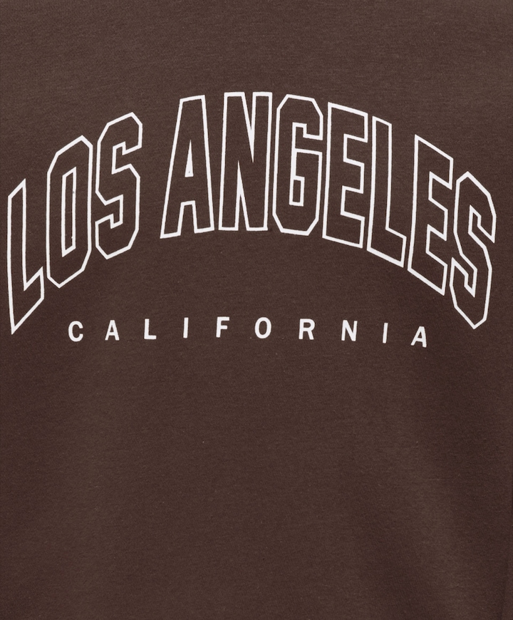Meisjes sweater bruin