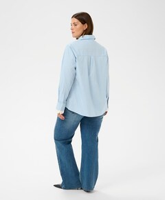 Dames blouse blauw