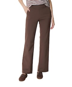 recht TRAVEL dames broek bruin