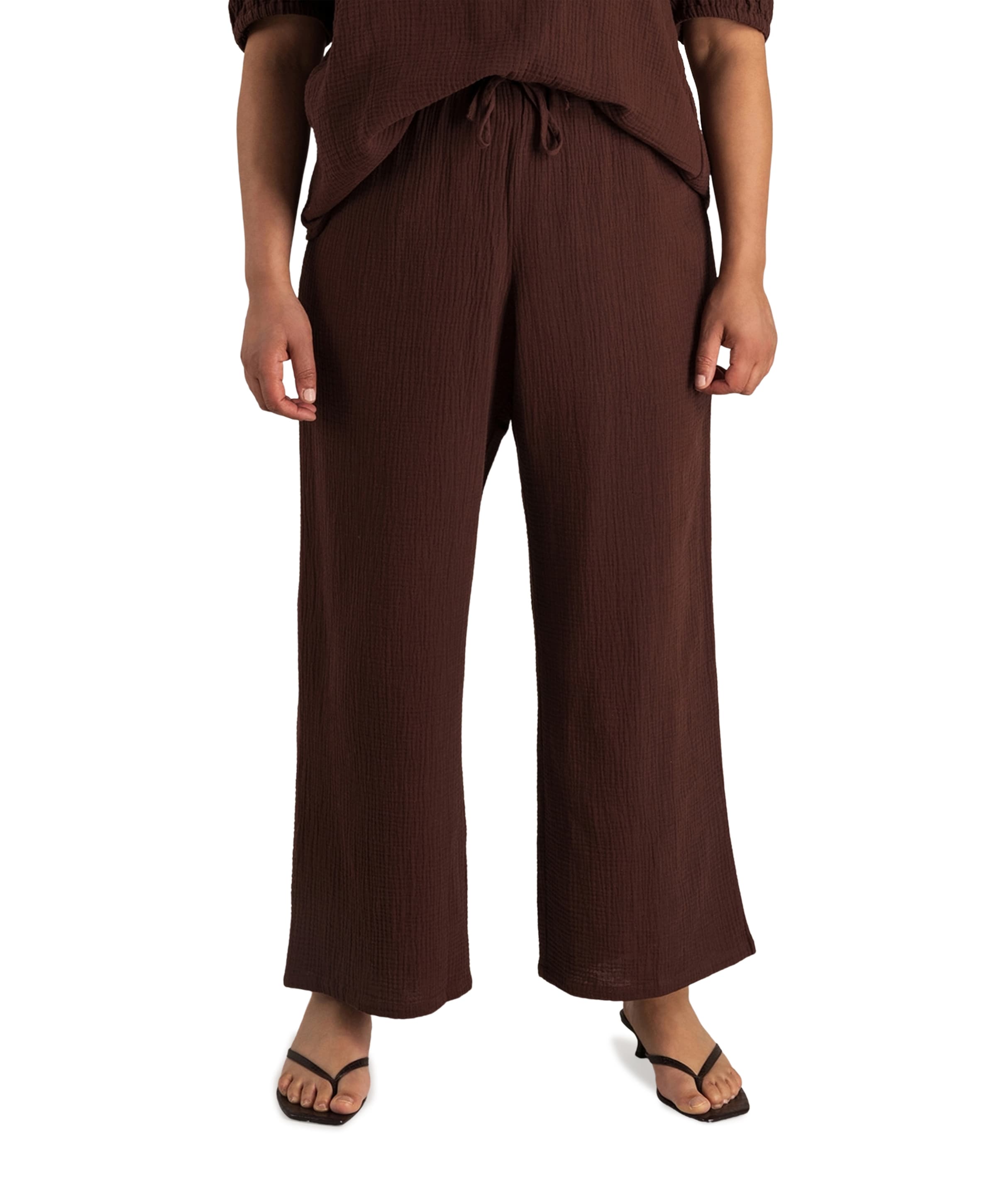 Noeline dames broek bruin