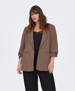 Dames blazer bruin