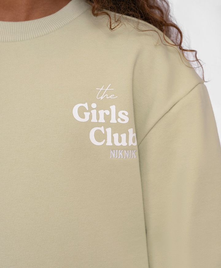 Meisjes sweater groen