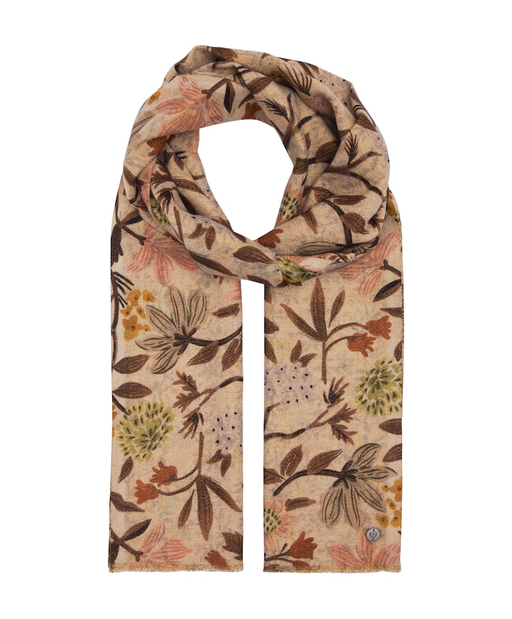 Dames sjaal beige