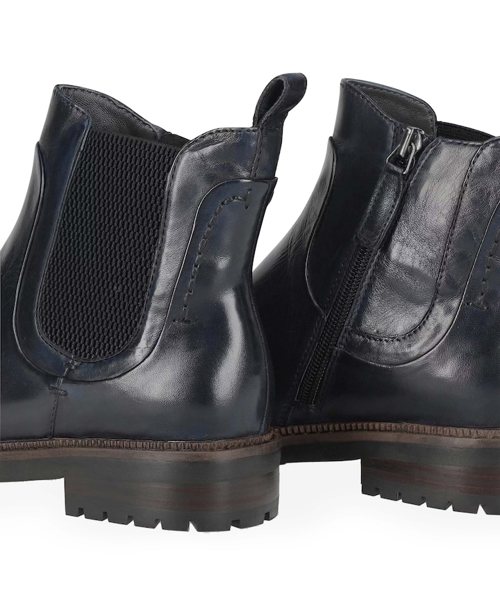 F2411 enkellaarzen blauw